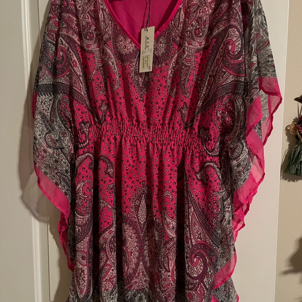 Tunic hot pink